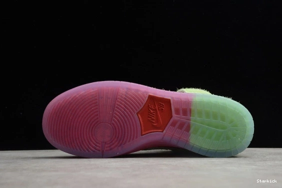 600 Cough" High "Strawberry Dunk SB Nike CW7093 - 0916